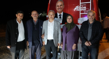 Çine Belediye Başkanı Mehmet Kıvrak Seçim çalışmaları kapsamında ziyaretlerini aralıksız sürdürmeye devam ediyor