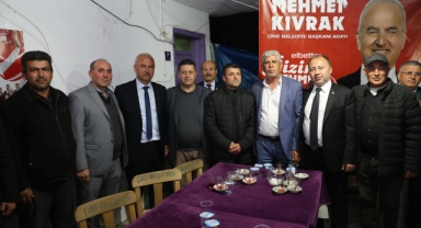 ÇİNE BELEDİYESİ BAŞKANI KIVRAK’IN MUTAFLAR ZİYARETİ HALKIN İLGİSİYLE MİTİNGE DÖNÜŞTÜ