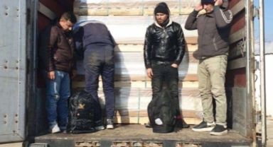 Edirne'de 232 göçmen yakalandı