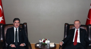 Erdoğan, Barzani ile görüştü