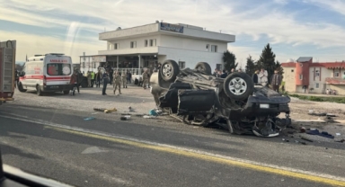 Erdoğan'ın koruma ekibi kaza yaptı