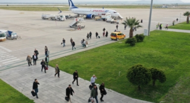 Hatay Havalimanı'nda uçuşlar yeniden başladı