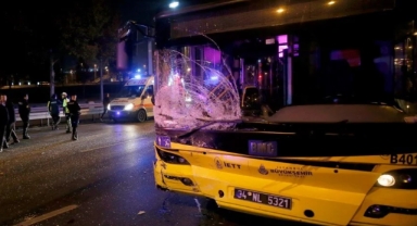 İETT otobüsü yayaya çarptı