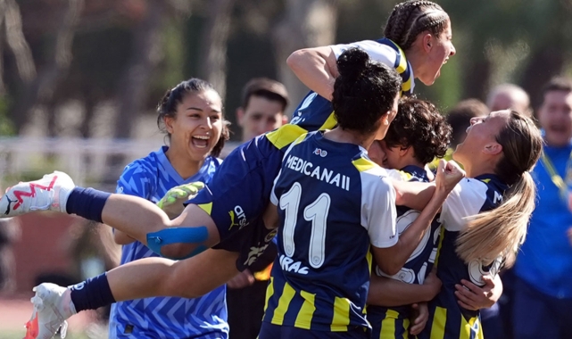 Kadın derbisinin galibi Fenerbahçe oldu!