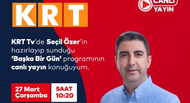 Kartal Belediye Başkanı Gökhan Yüksel KRT TV’nin Canlı Yayın Konuğu