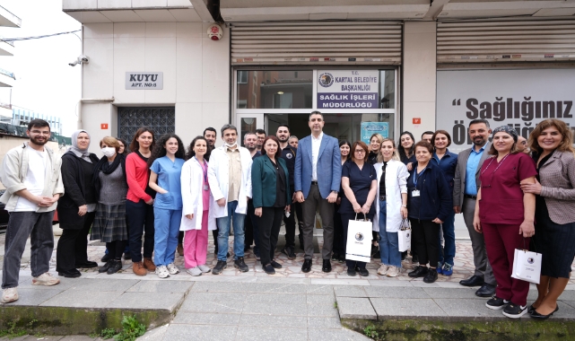 Kartal Belediye Başkanı Gökhan Yüksel Tıp Bayramı Dolayısıyla Sağlık Çalışanlarını Ziyaret Etti