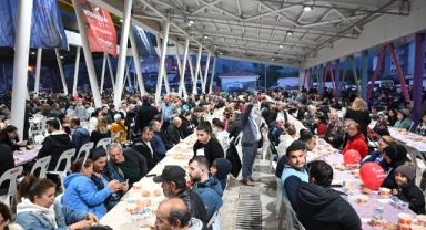 Kemer Belediye Başkanı Necati Topaloğlu’ndan Kuzdere’de iftar yemeği