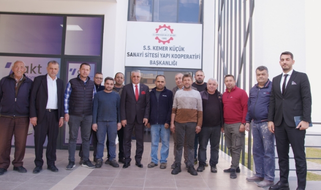 Kemer Belediye Başkanı Necati Topaloğlu’ndan STK’lara ziyaret