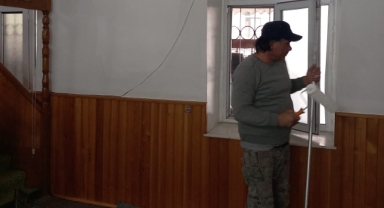 Kemer Kuzdere Merkez Camisi’nde bakım ve onarım çalışmaları 