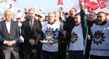 Lezita işçileri greve gitti