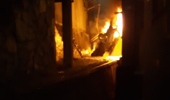 Mahalleyi ayağa kaldıran kaza