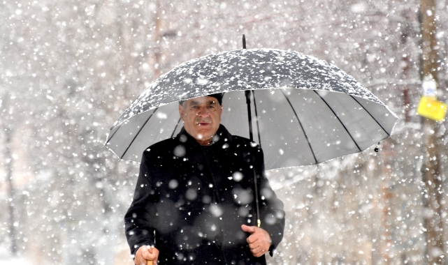 Meteoroloji'den kuvvetli yağış ve kar uyarısı