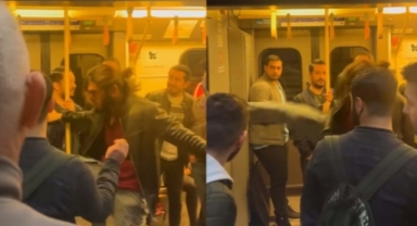 Metroda vatman kabinine tekme