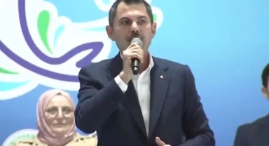 Murat Kurum kendisine atılan sloganları destek sandı