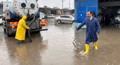 Sağanak kenti vurdu