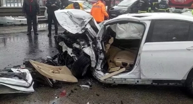Tekirdağ'da feci kaza