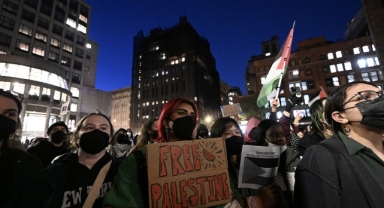 ABD üniversitelerinde Gazze protestosu