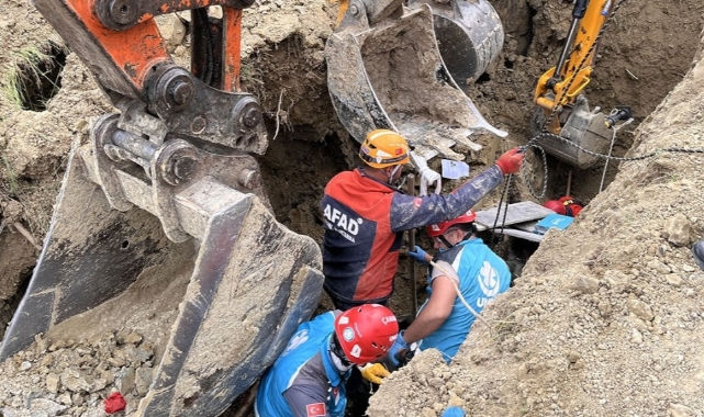 Çanakkale'de kanal kazısında göçük
