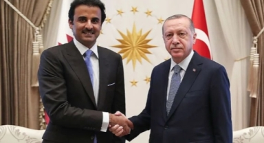 Erdoğan Katar Emiri ile görüştü