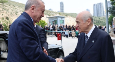 Erdoğan ve Bahçeli bir araya geldi