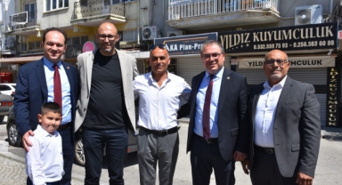 Germencik Belediye Başkanı Burak Zencirci’den bayram ziyaretleri