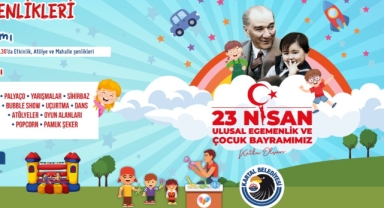 Kartallı Çocuklar 23 Nisan’ı Mahalle Şenlikleriyle Kutlayacak