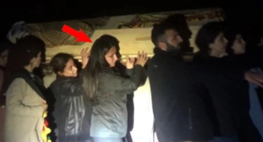 Milletvekili PKK'lı teröristin tabutunu taşıdı