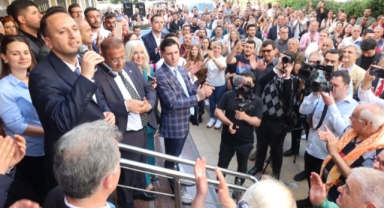 Ömer Eşki’ye Bornova’da coşkulu karşılama