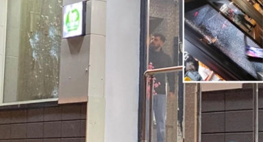 Oteli tarayıp kaçtılar!