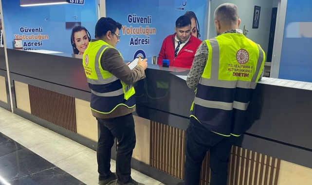 Otobüs firmalarına 5,3 milyon lira ceza kesildi