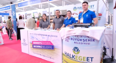 TARIM FUARI’NDA AYDIN BÜYÜKŞEHİR BELEDİYESİ STANDINA YOĞUN İLGİ