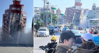 Tayvan'da 7.4 büyüklüğünde deprem