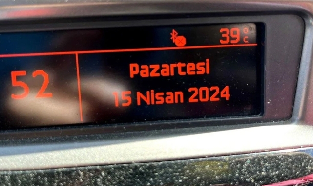Termometreler 39 dereceyi gösterdi!