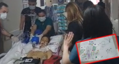 Yaptığı resim büyük yankı uyandırmıştı