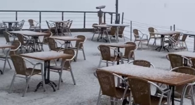 Antalya'da kar sürprizi