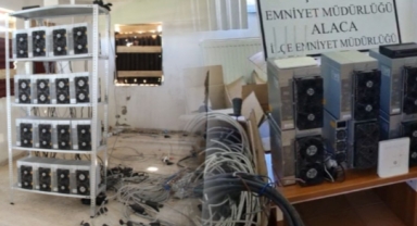 Atölyede kaçak elektrikle Bitcoin üretimine gözaltı 