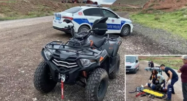 Atv gezileri kaza ile sonuçlandı