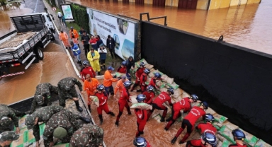 Brezilya'da sel felaketi