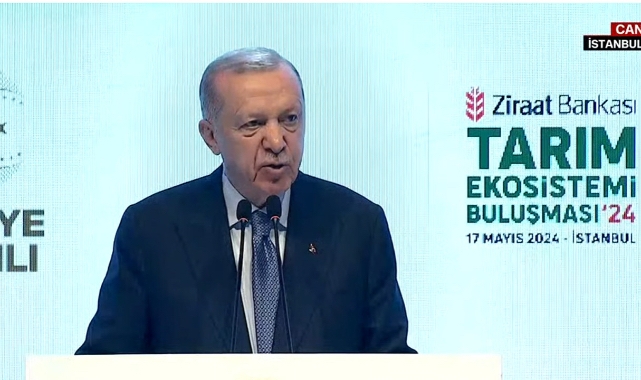 Cumhurbaşkanı Erdoğan'dan çiftçilere müjde