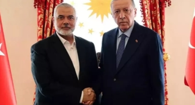 Erdoğan ile Hamas lideri görüştü