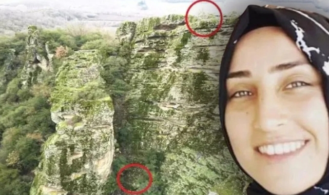 Eşini uçurumdan iterek öldürmüştü