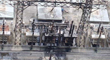 Eskişehir'de HES trafosu patladı