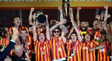Galatasaray'da 24. şampiyonluk kutlaması!