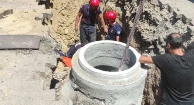 Kanalizasyon hattı yapımı sırasında facia