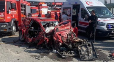 Kazada 2 kişi hayatını kaybetti