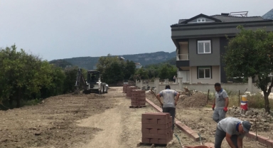 Kemer’de altyapı çalışmaları 