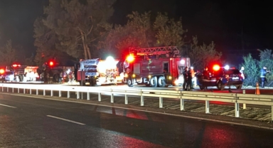 Kemer’de korkutan orman yangını