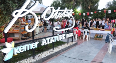 Kemerde Üreten Ev Hanımları Kermesi’ne büyük ilgi