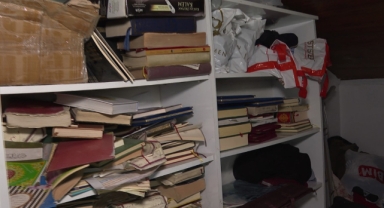 Metruk bina kaçak tarikat yurdu oldu