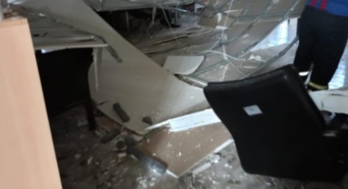 Nikah dairesinde tavan çöktü